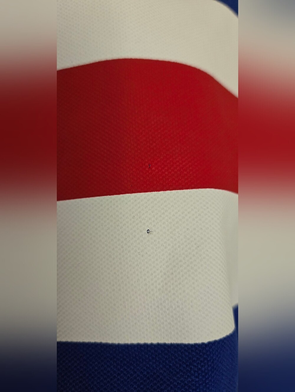 Polo by Ralph Lauren Navy Blue & White Colorblock Polo Dress with Red Stripe - Picture 16 of 16